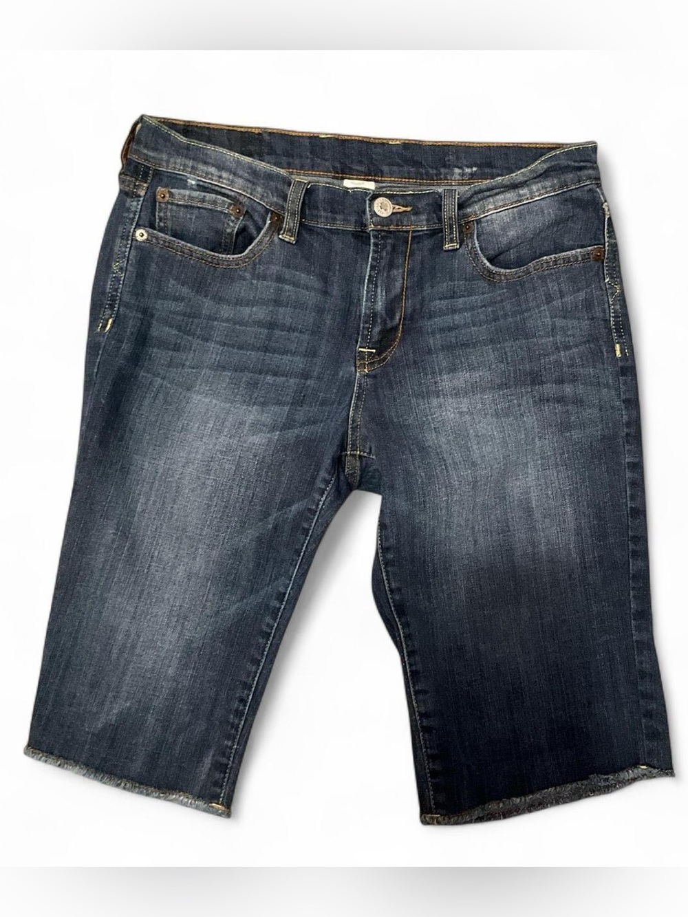Vintage Lucky Brand Denim Bermuda Shorts
